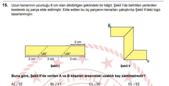 LGS 2025: Matematik Sorusu İptal Edilebilir!
