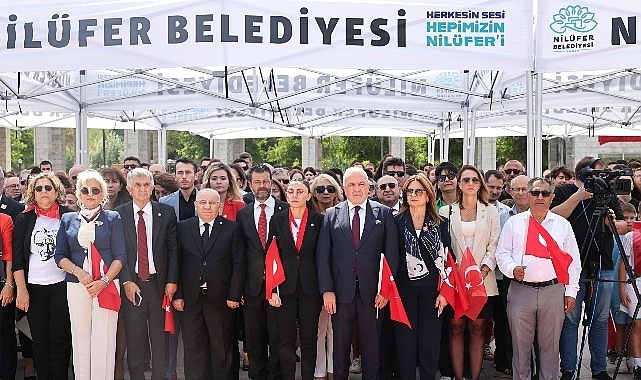 Nilüfer'de 30 Ağustos Zaferi'nin 104. Yılı Coşkuyla Kutlandı