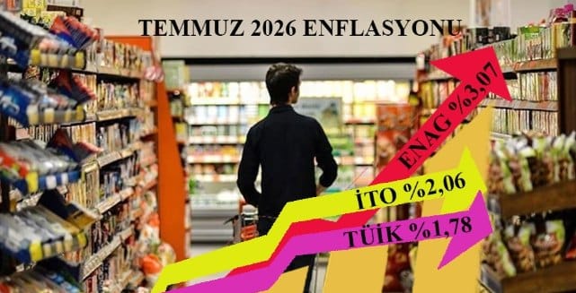 Temmuz Enflasyonunda TÜİK ve ENAG Verileri Farklılaştı
