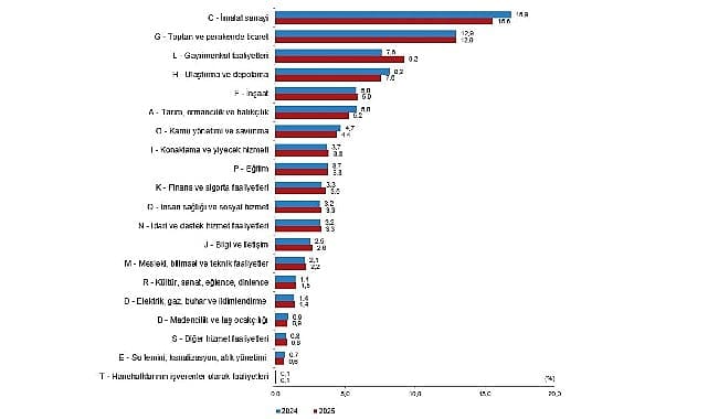 2025 GSYH Büyümesi: %3,7 Artışla 63 Trilyon TL