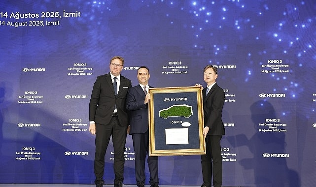 Hyundai İzmit'te İlk Elektrikli Aracı Üretmeye Başladı