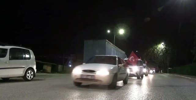 Bilecik'te 'Çerçeve Yasa'ya Konvoylu Tepki