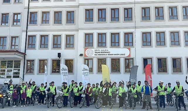 Konya'da Bisiklet Dostu Okul Projesi Sille'ye Ulaştı